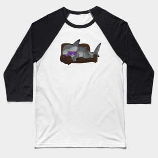 Megolodon Sharkpup Baseball T-Shirt